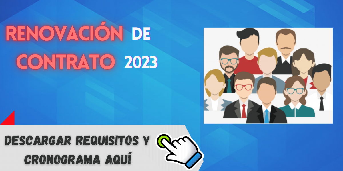 RENOVACION DE CONTRATO 2023